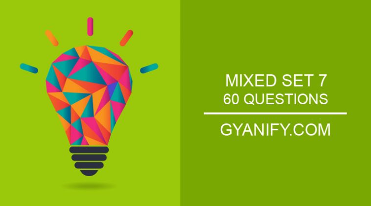 Mixed Quiz 60 Set 7