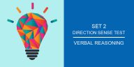verbal reasoning - direction sense test Test 2