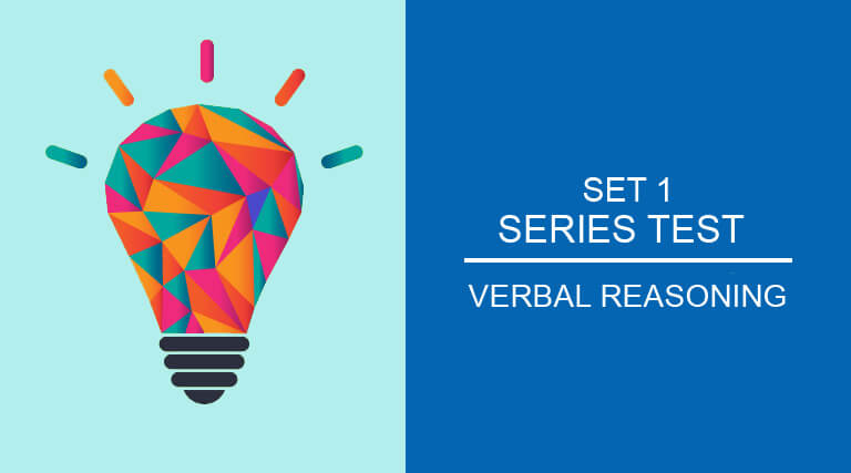 verbal reasoning - series Test 1